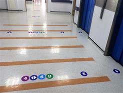 Floor Wayfinding Decals